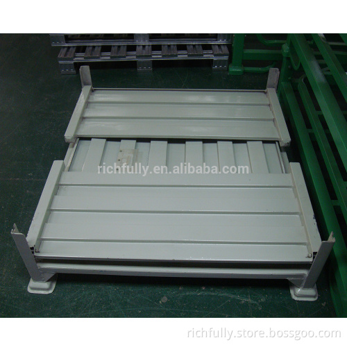 Closed Folding Metal Stacking Pallet Box/Container/Crate